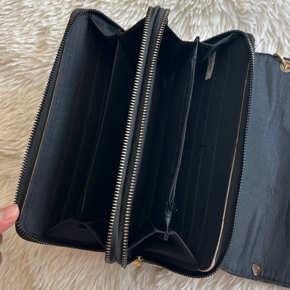 Baby Phat Black Wallet with Colorful Crown Design - Picture 7 of 7